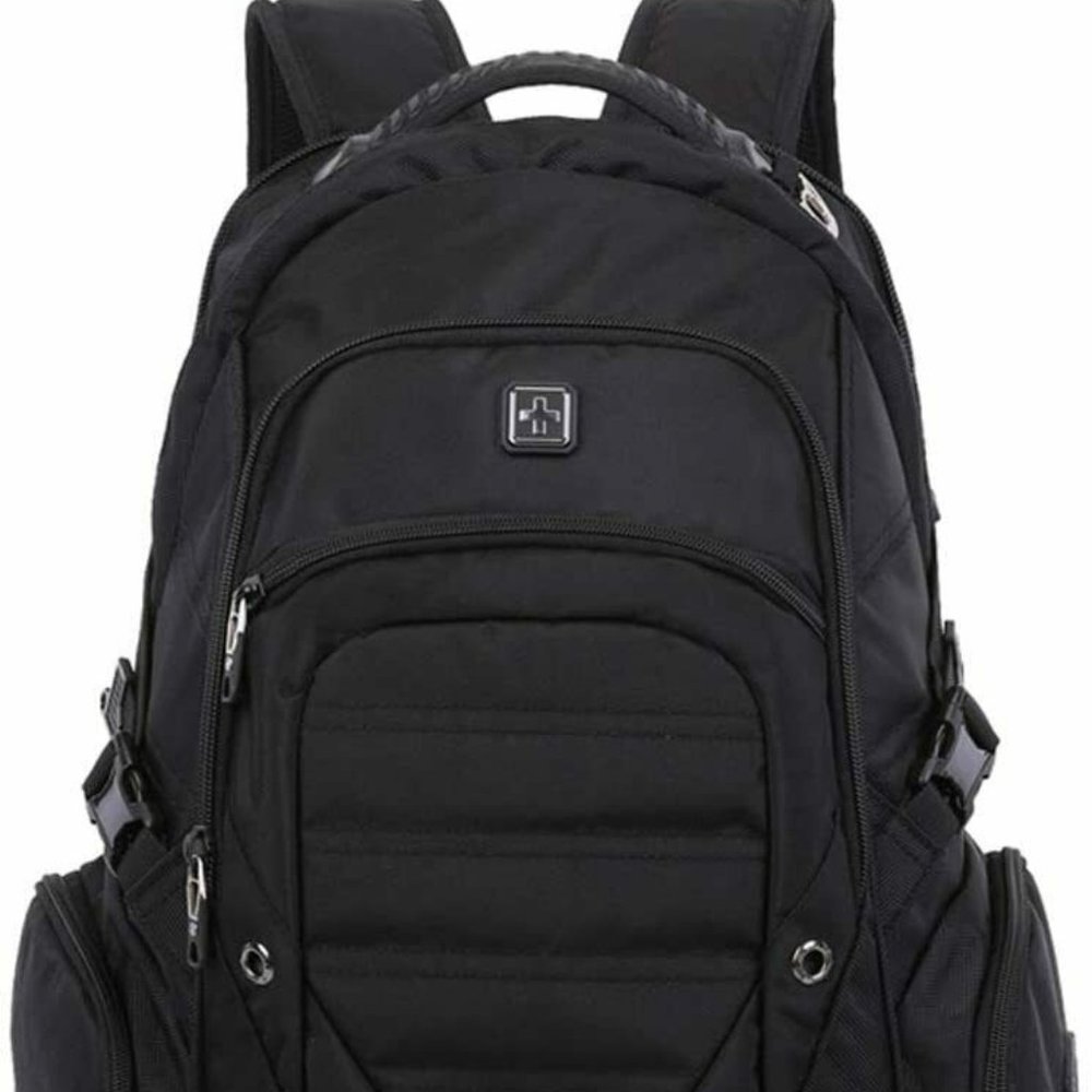 NWT SIUSSEWIN Outdoor Travel Laptop Backpack- Fits Most 15 Inch Laptops